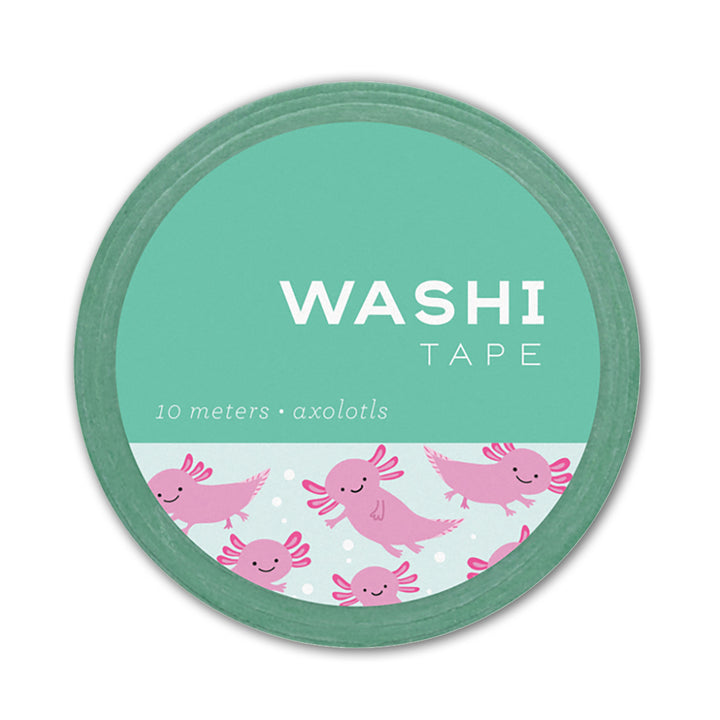 Axolotls Washi Tape Package