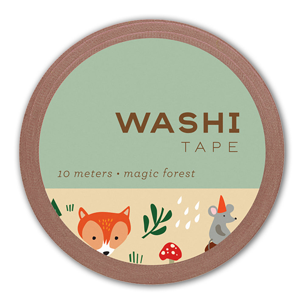 Magic Forest Animal Washi Tape