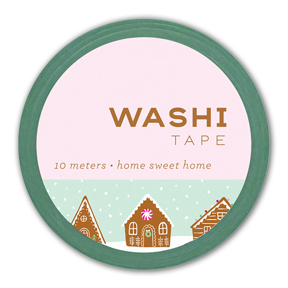 Home Sweet Home Winter House Washi Tape