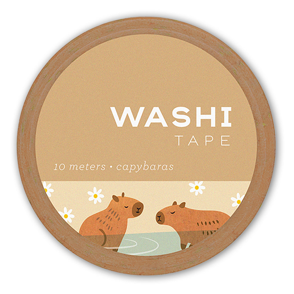 Capyaras Washi Tape