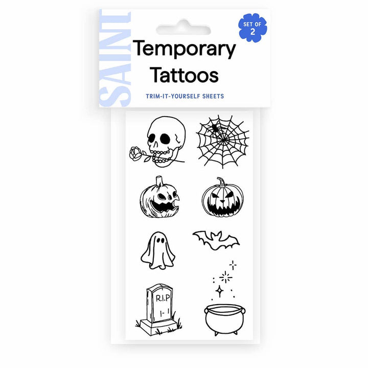 Halloween Flash Tats Temporary Tattoos