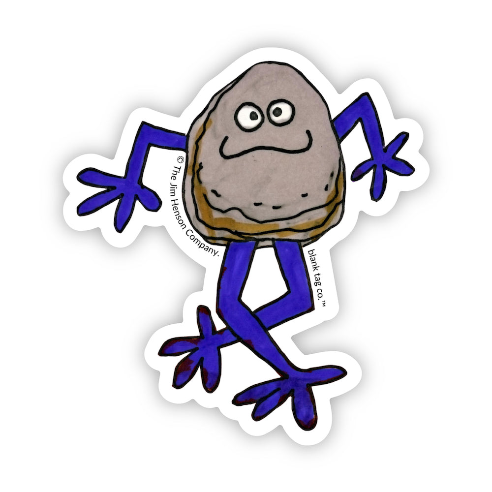 The Dancing Boulder Vinyl Sticker Decal