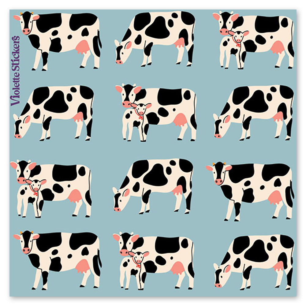 Cows And Calves Stickers