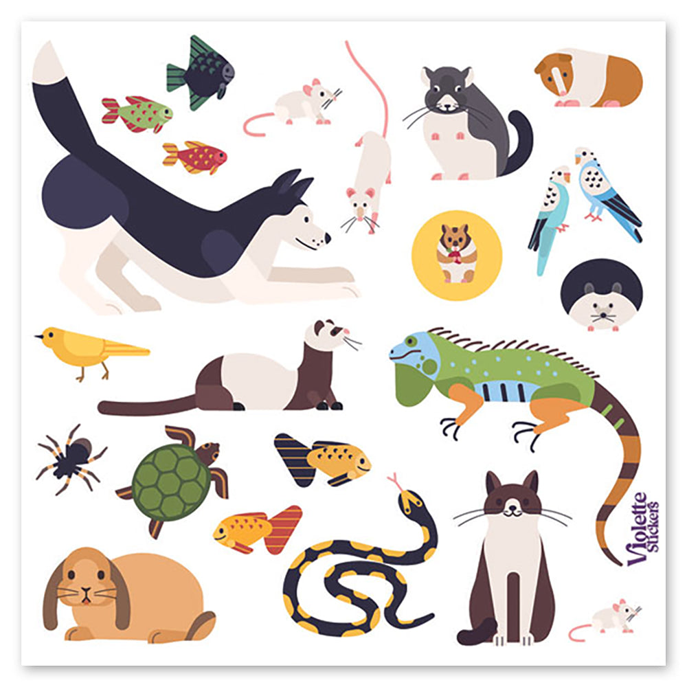 Pets Sticker Scenes Pets Stickers – Sticker Planet