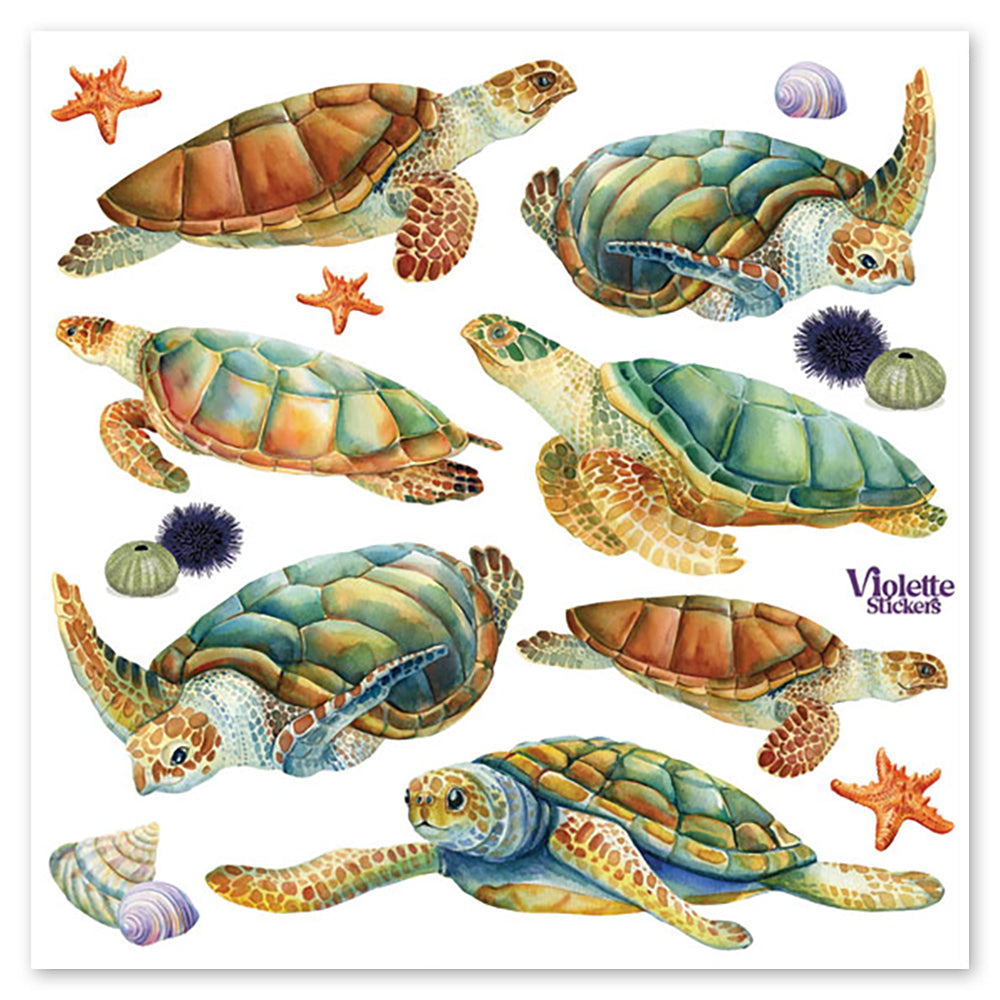 Sea Turtles Stickers