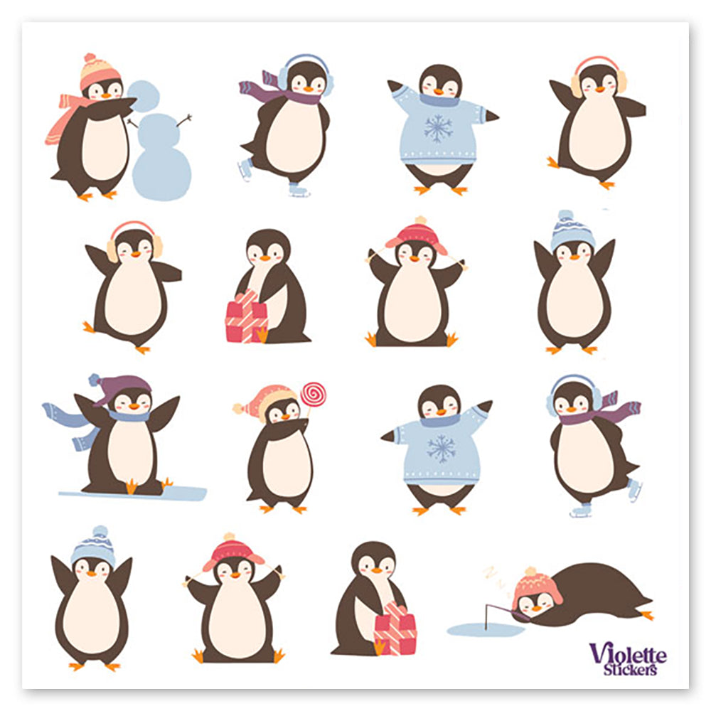 Animated Penguin Stickers