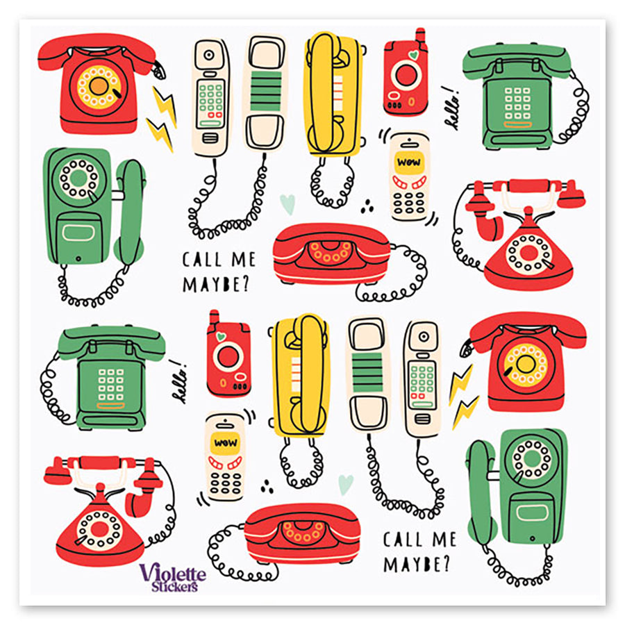 Retro Stickers, Typewriters, Cassette Tapes | Sticker Planet