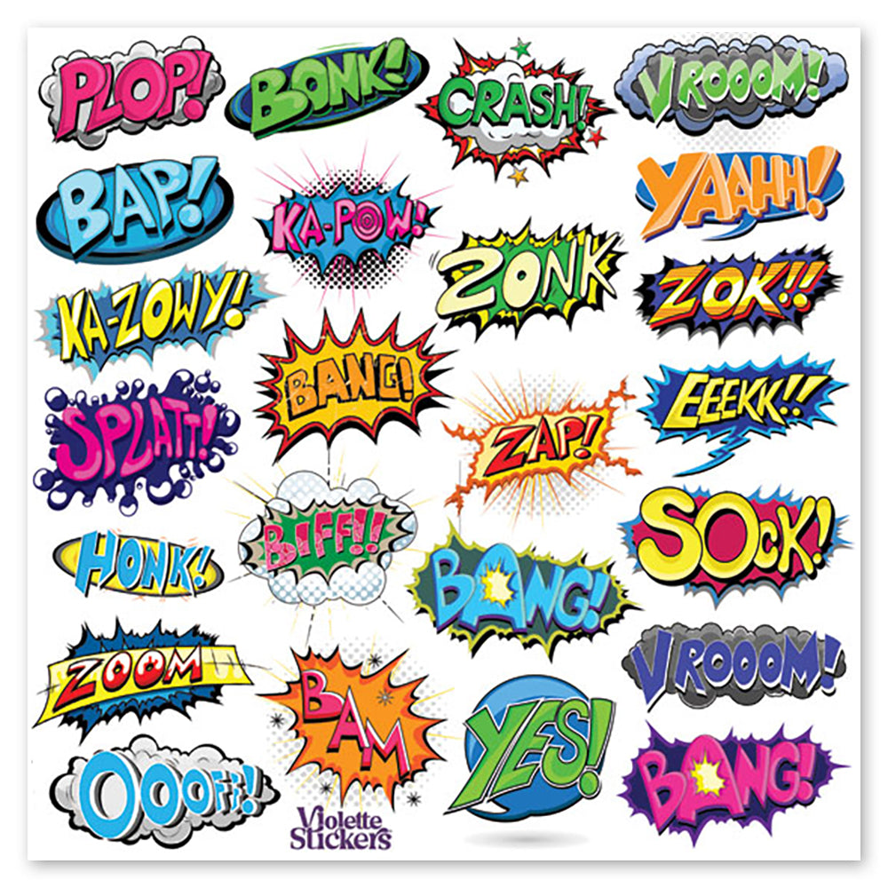 Zoink Exclamations Stickers
