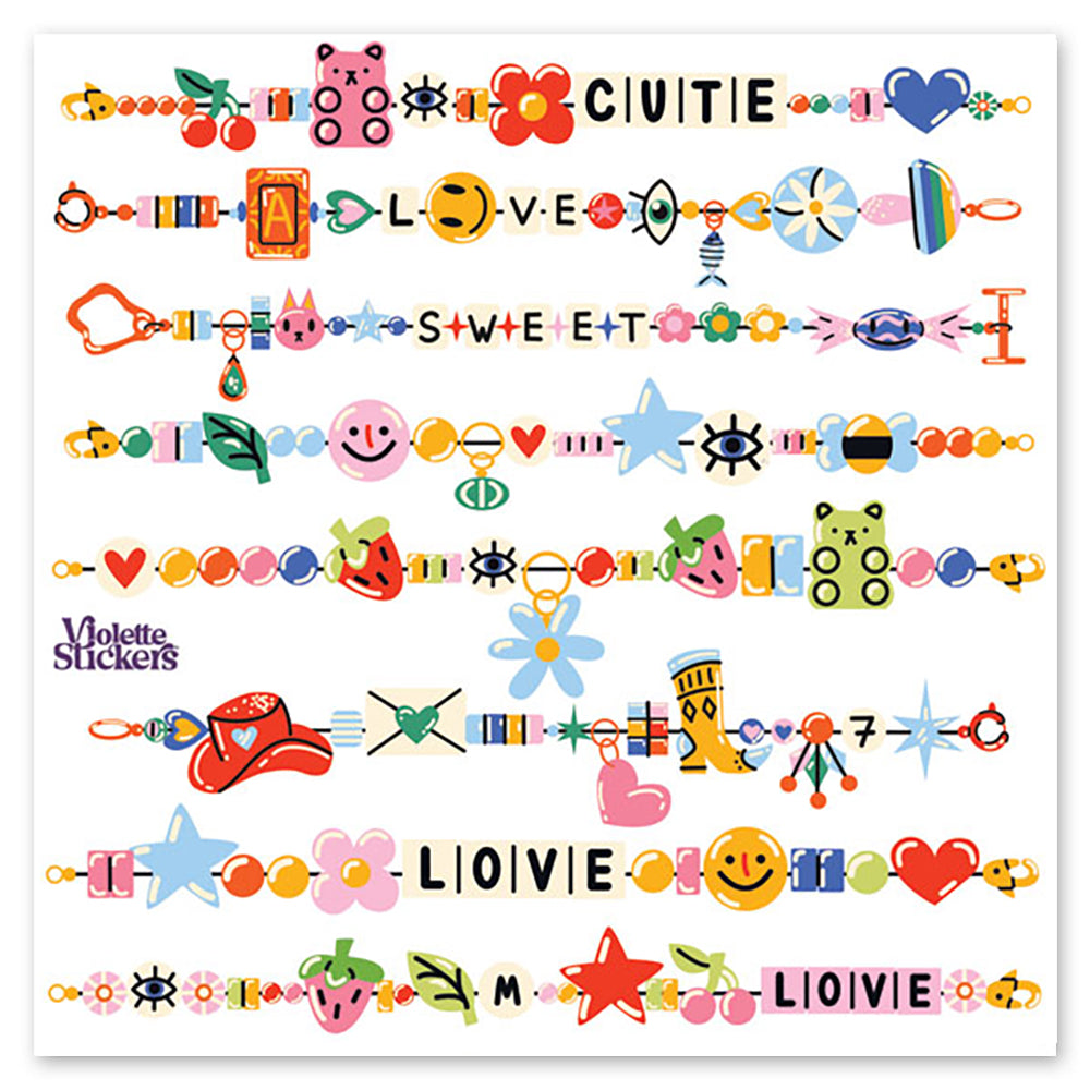 Friendship Bracelets Stickers