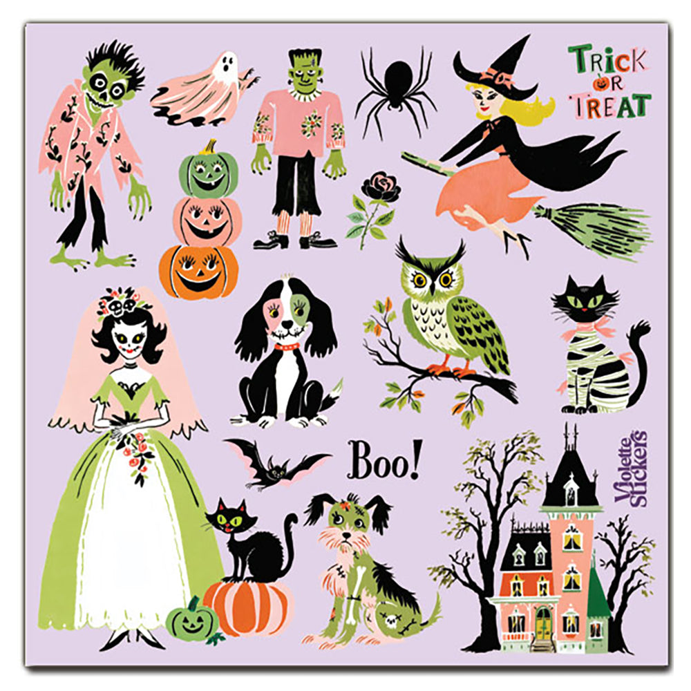 Atomic Halloween Stickers