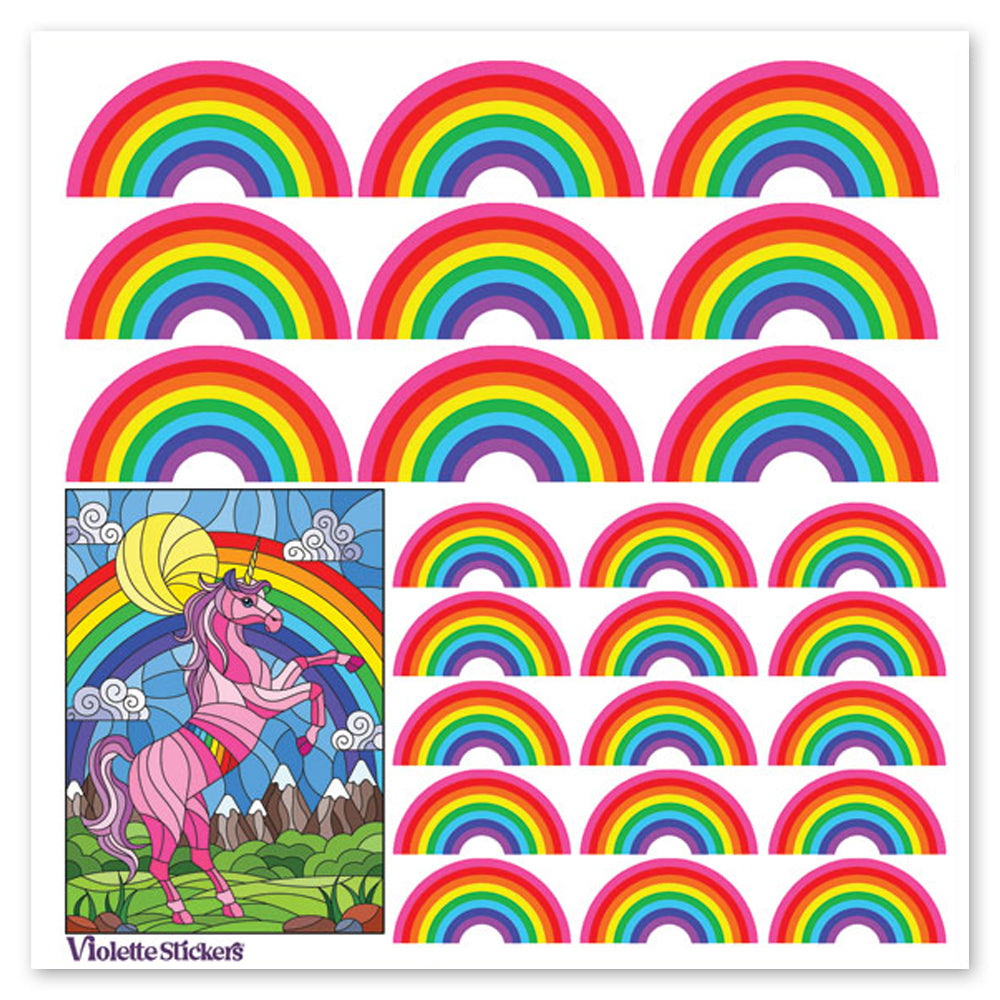 Rainbows Stickers