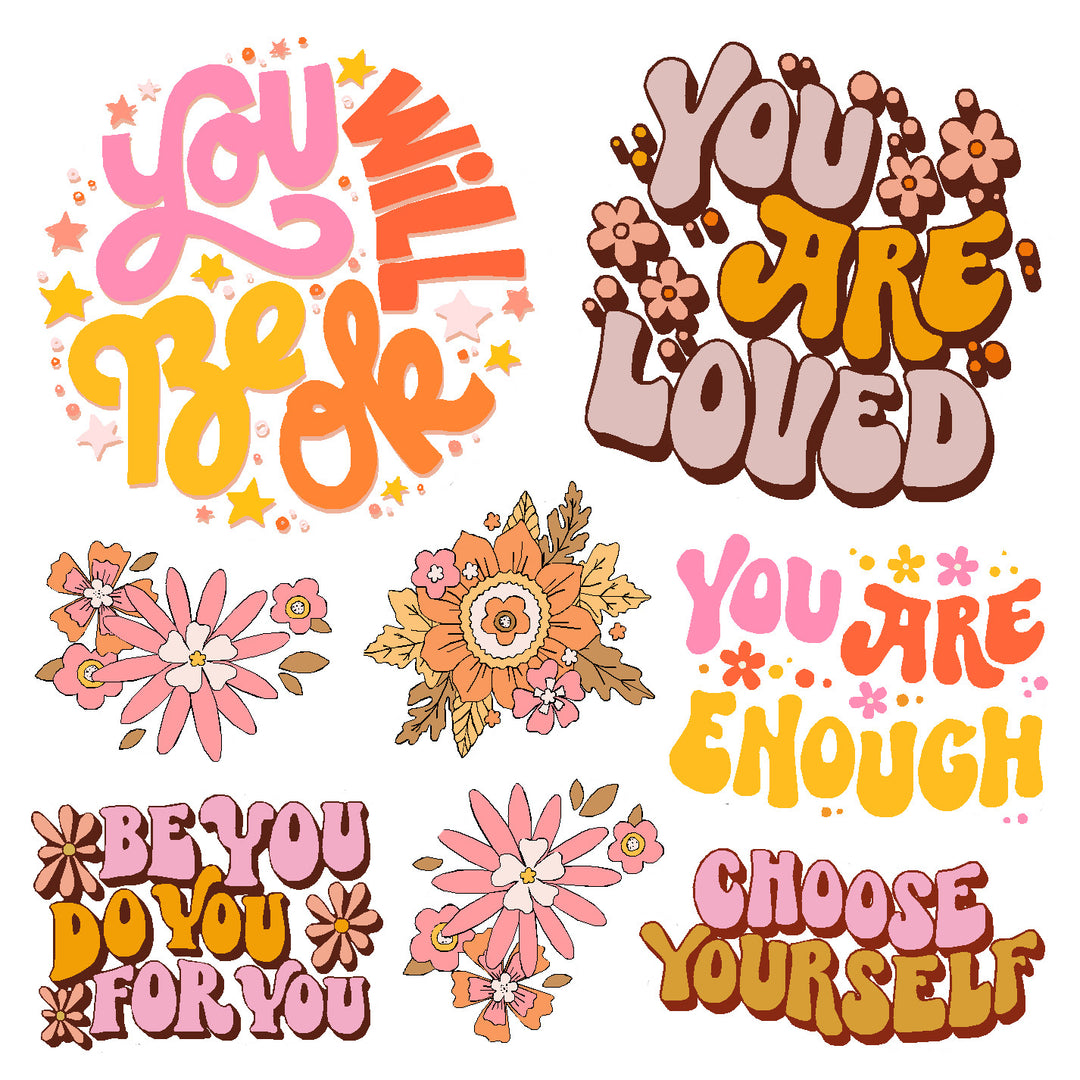 You Are Loved Vinyl Sticker Decal Set