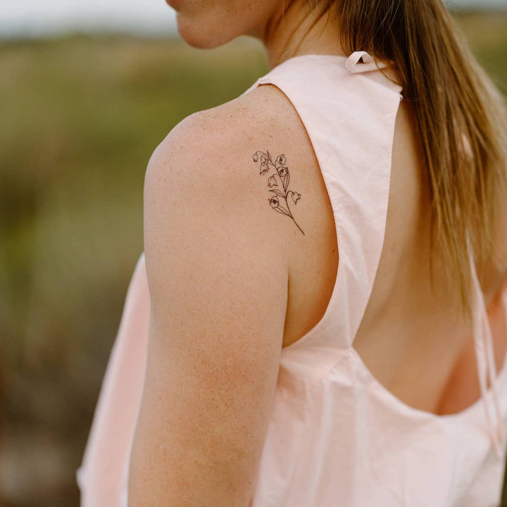 Lily of the Valley Temporary Tattoos