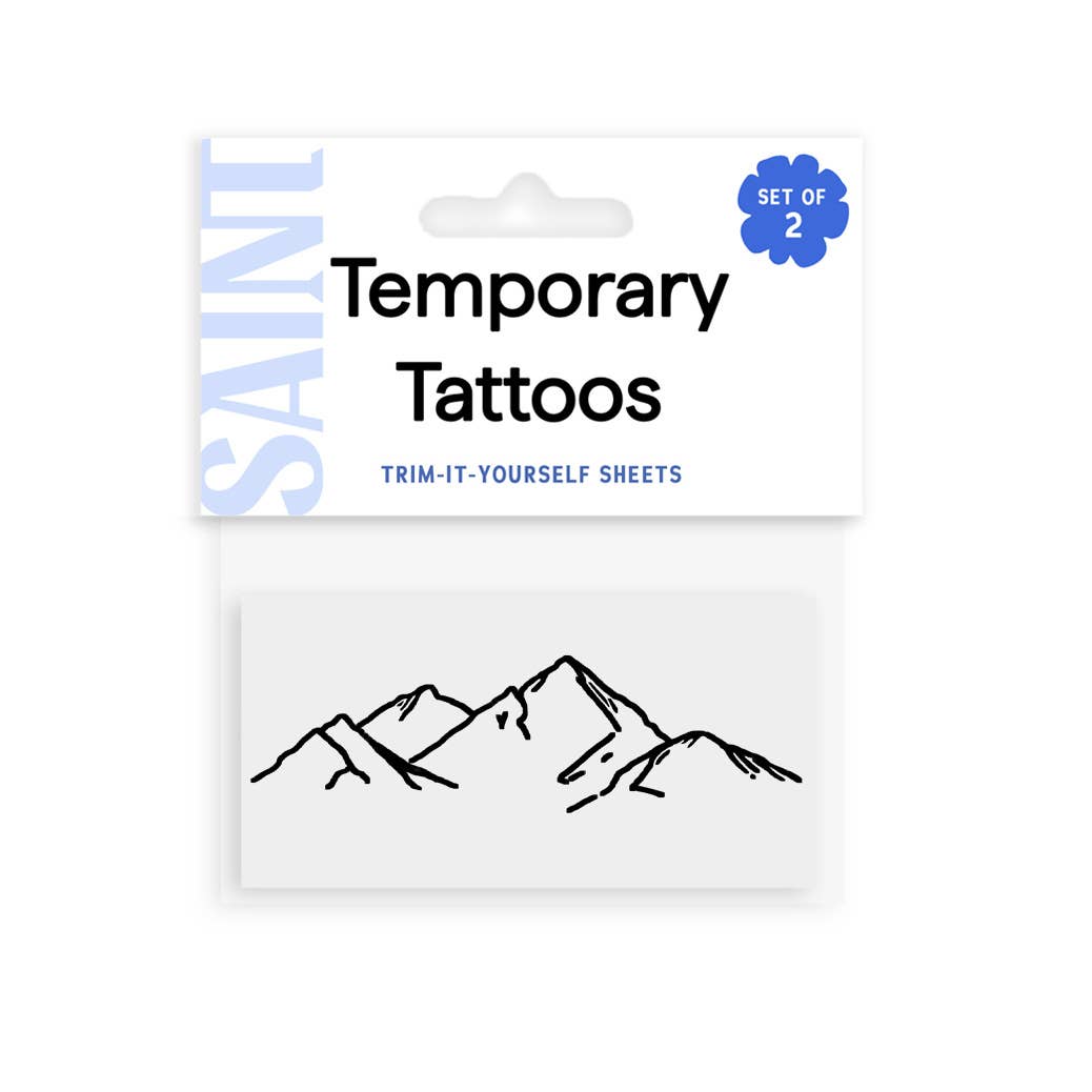 Longs Peak Temporary Tattoos