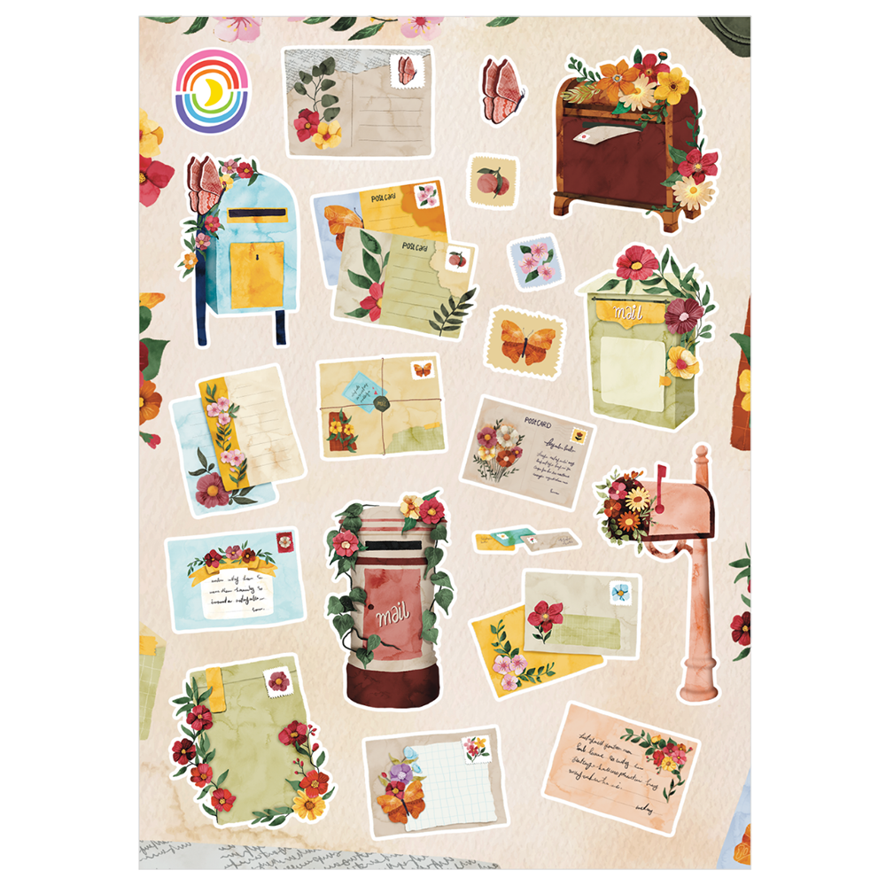 Mailing Memories Glossy Sticker Sheet