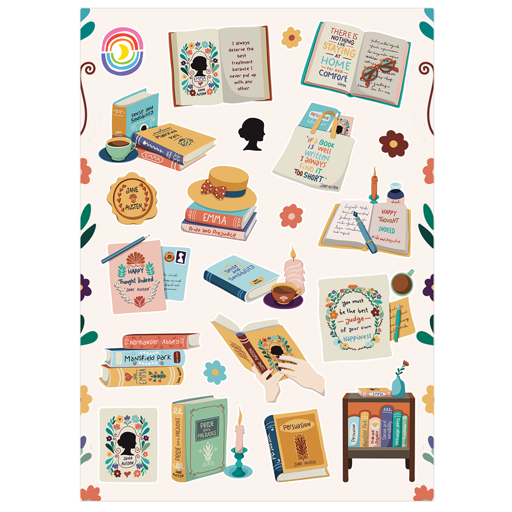 Sense And Stickerbility Glossy Sticker Sheet