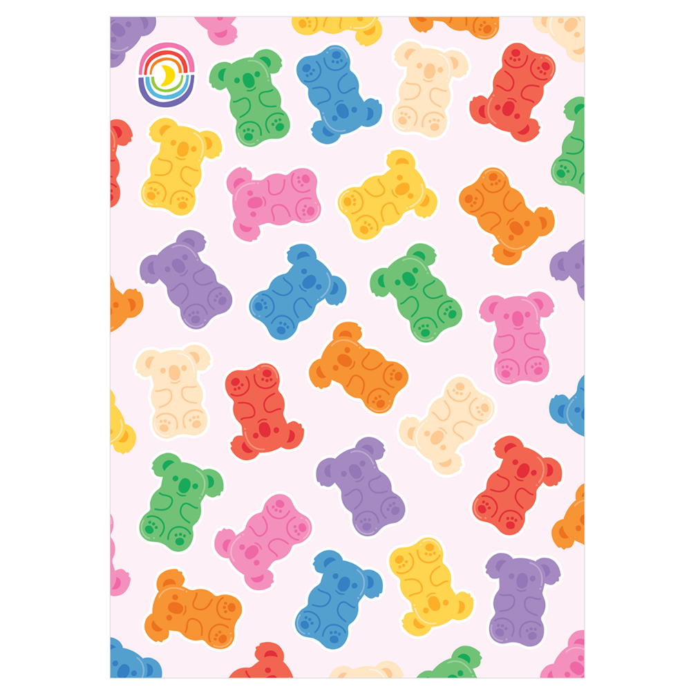 Koala Gummies Glossy Sticker Sheet