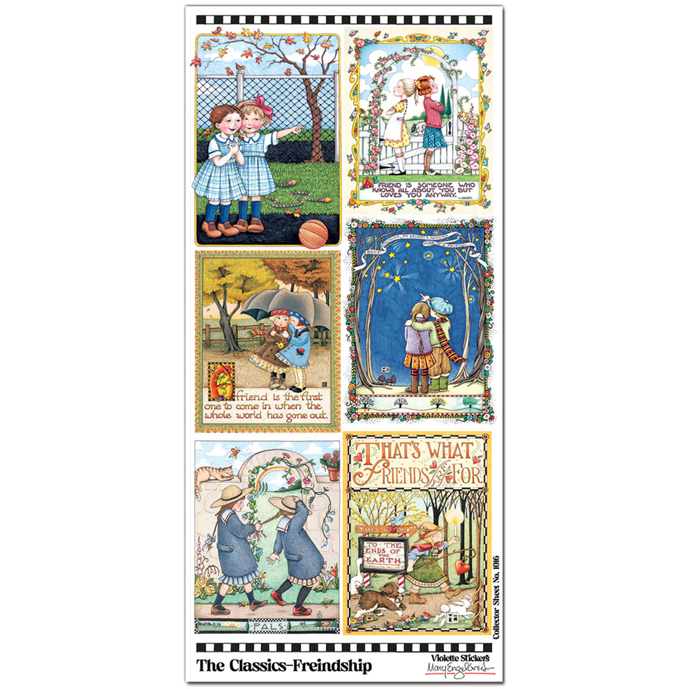 Mary Engelbreit's Classics Friendship Stickers
