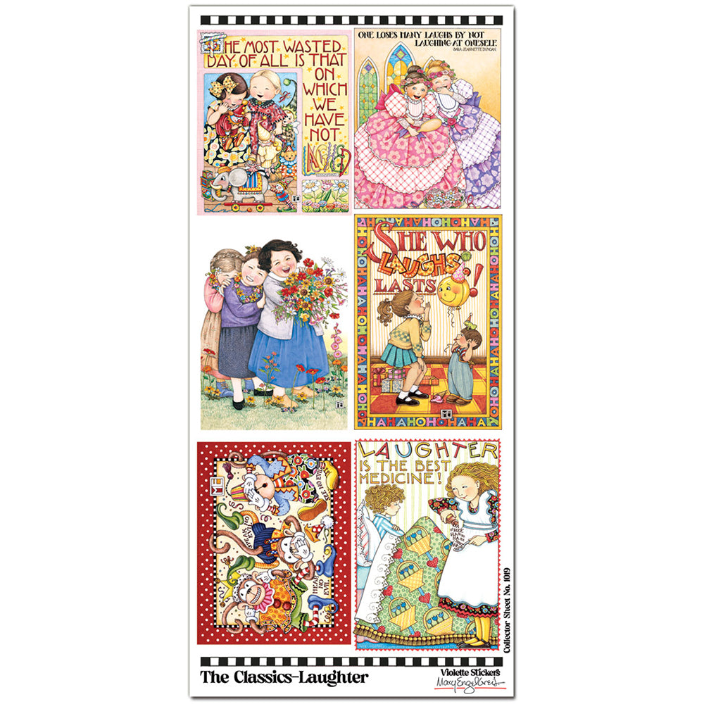 Mary Engelbreit's Classics Laughter Stickers