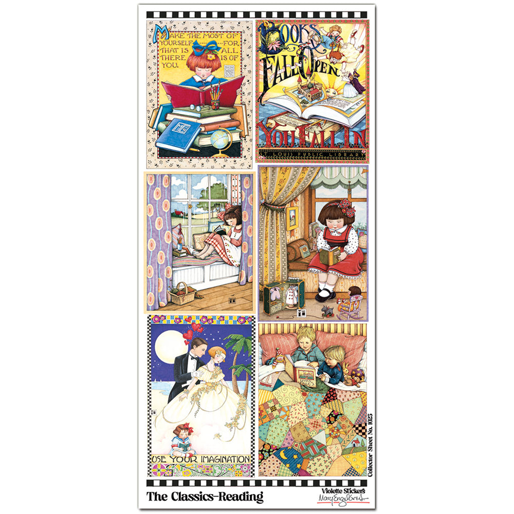 Mary Engelbreit's Classics Reading Stickers