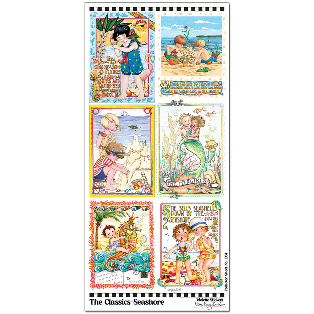 Mary Engelbreit's Classics Seashore Stickers