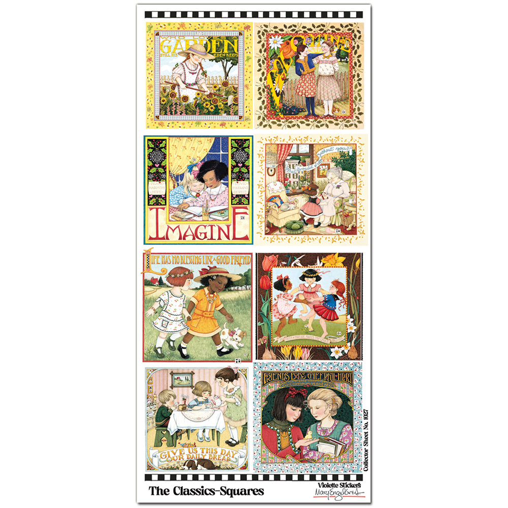 Mary Engelbreit's Classics Squares Stickers
