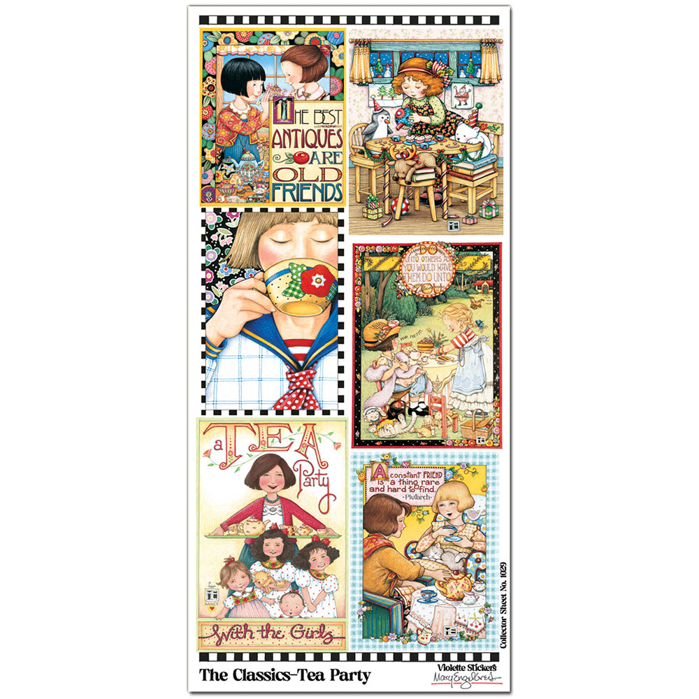 Mary Engelbreit's Classics Tea Party Stickers