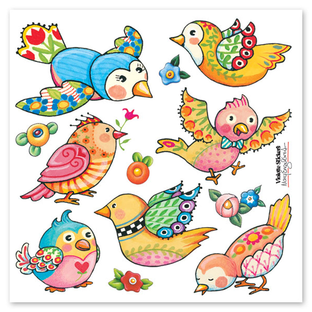 Mary Engelbreit's Birds Stickers