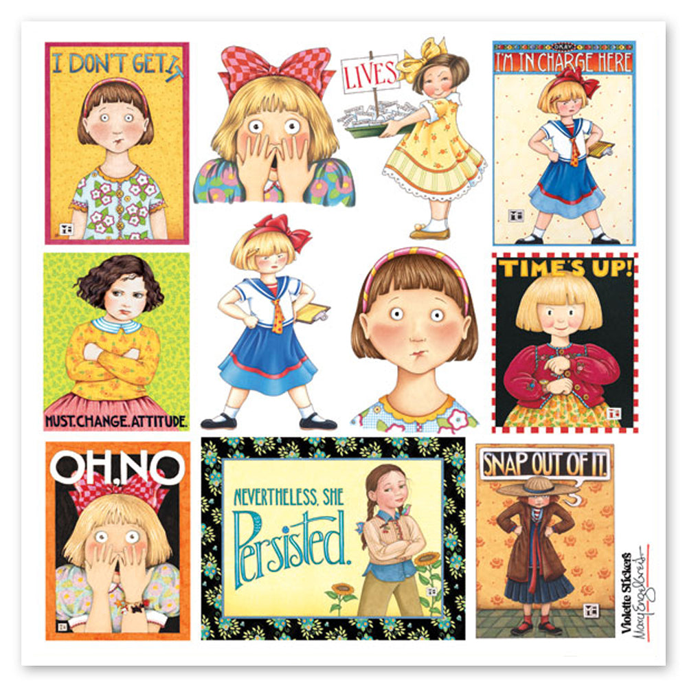 Mary Engelbreit's Attitude Stickers