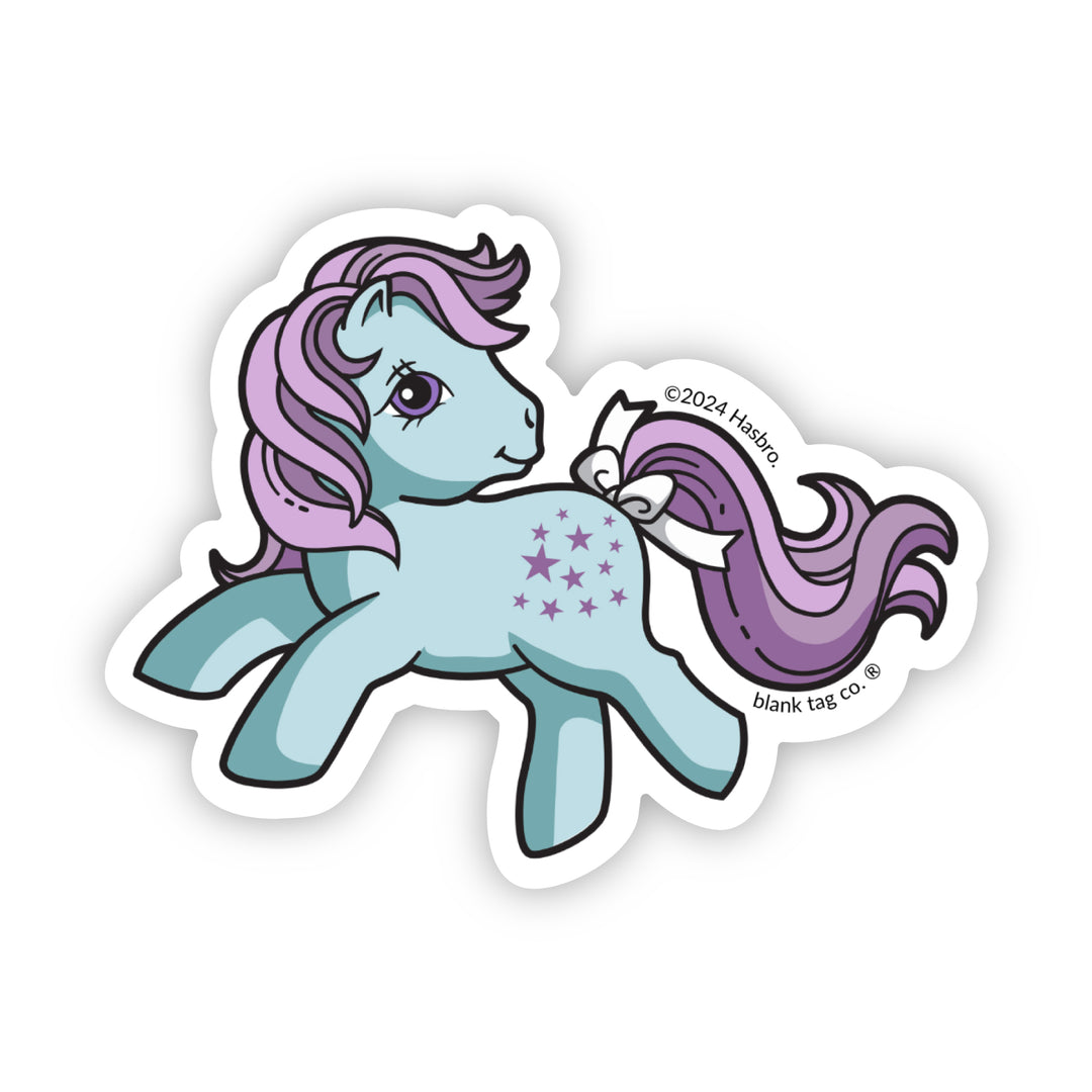 My Little Pony Blue Belle Vinyl Sticker Decal