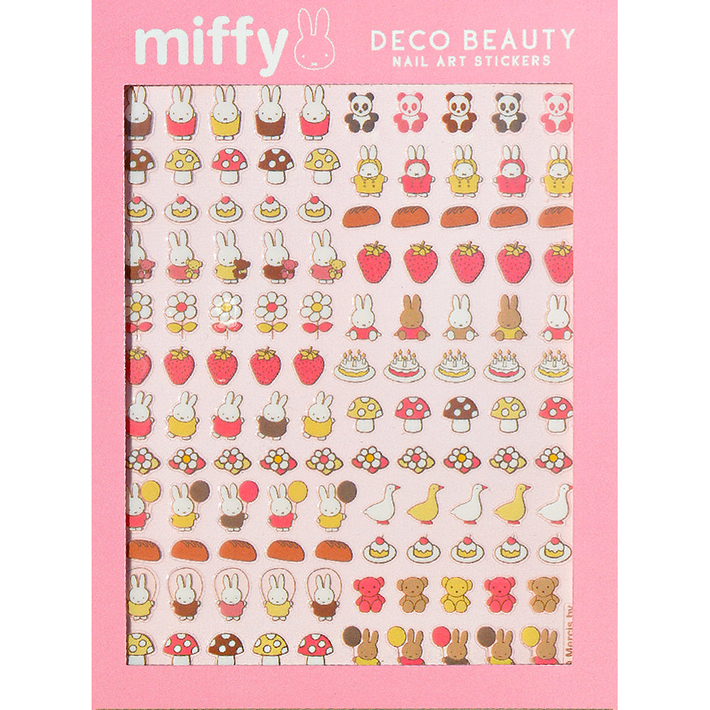 Miffy Let's Party Nail Art Stickers