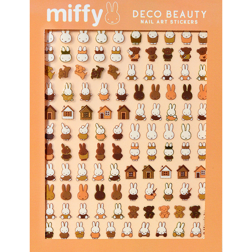 Miffy in Neutrals Nail Art Stickers
