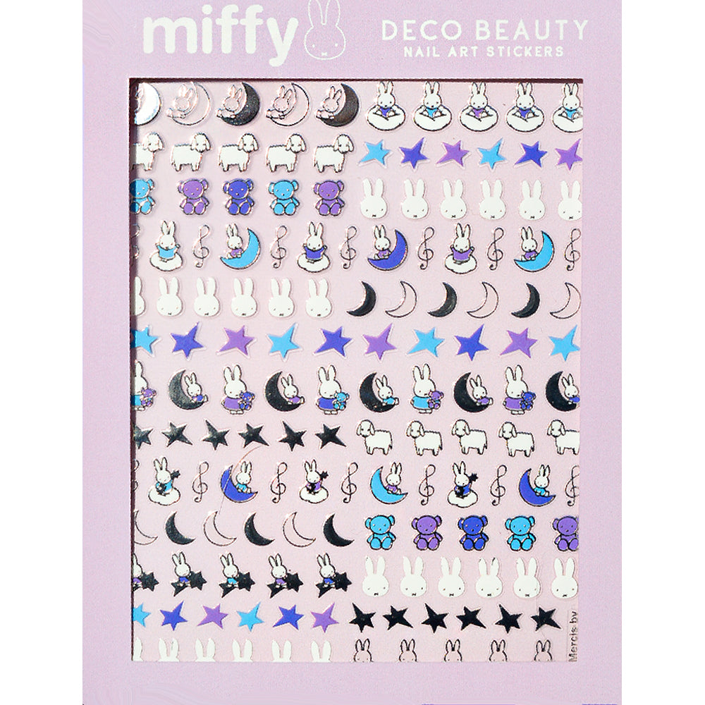 Miffy's Sweet Dreams Nail Art Stickers