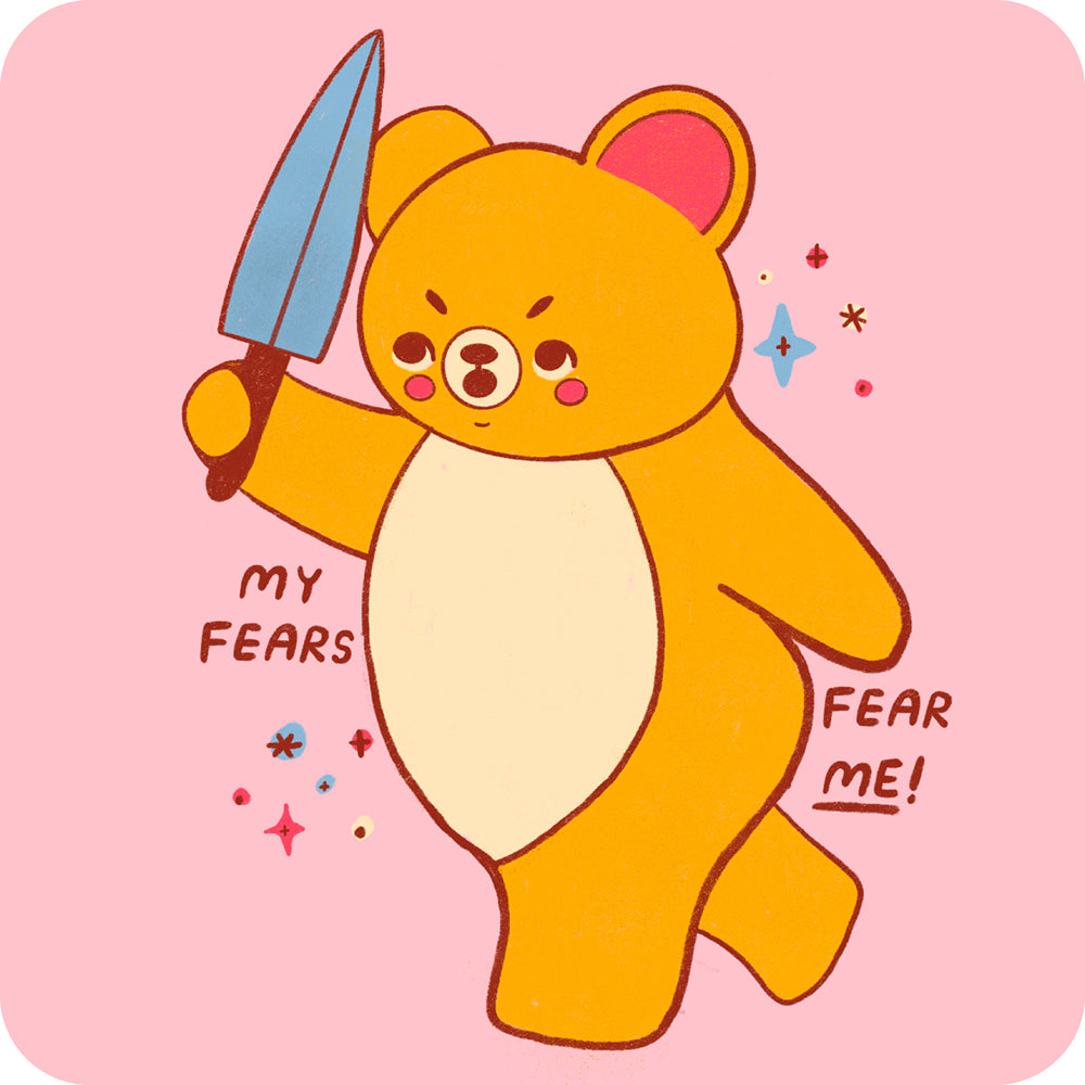 My Fears Fear Me Vinyl Sticker Decal