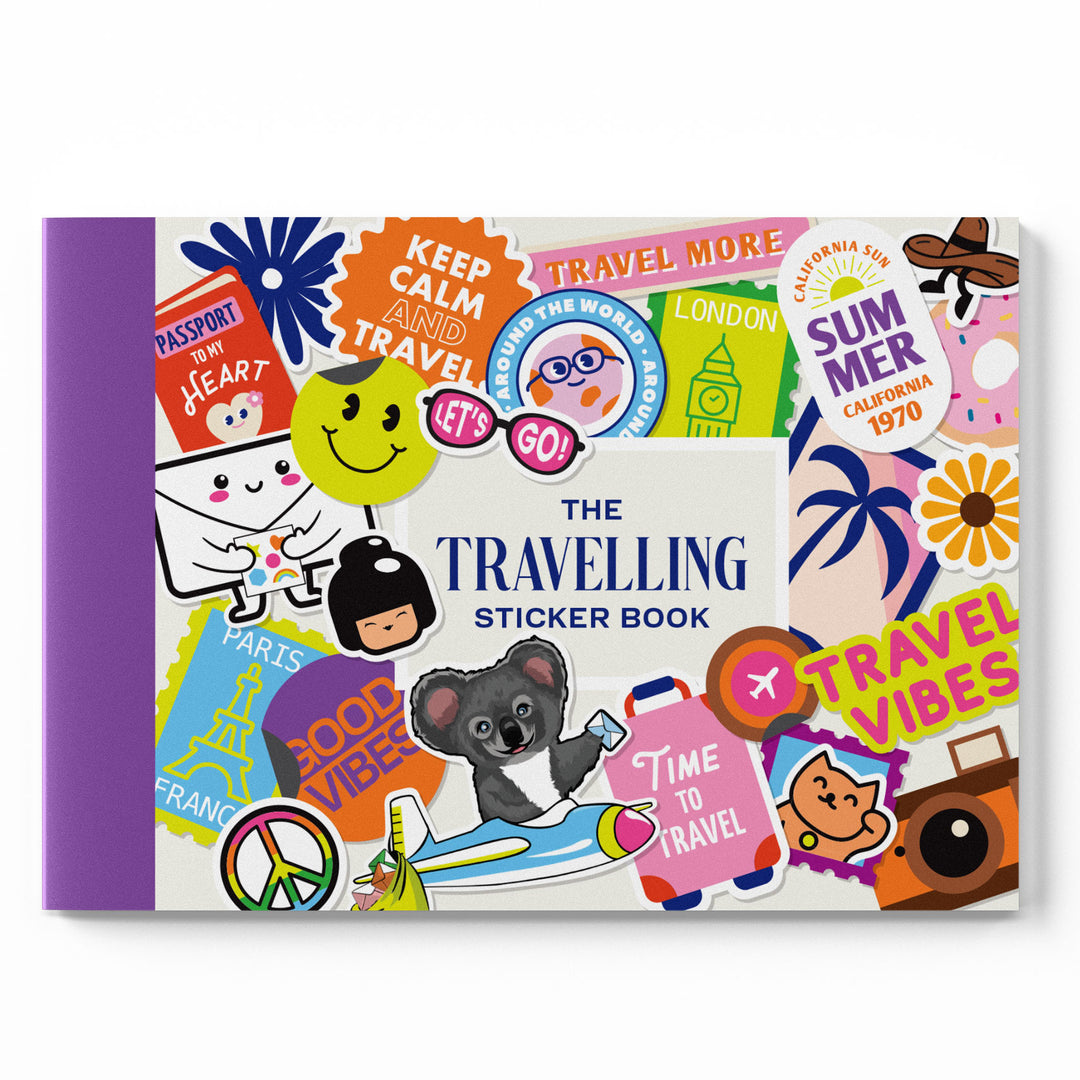 The Travelling Sticker Book Blank Sticker Album