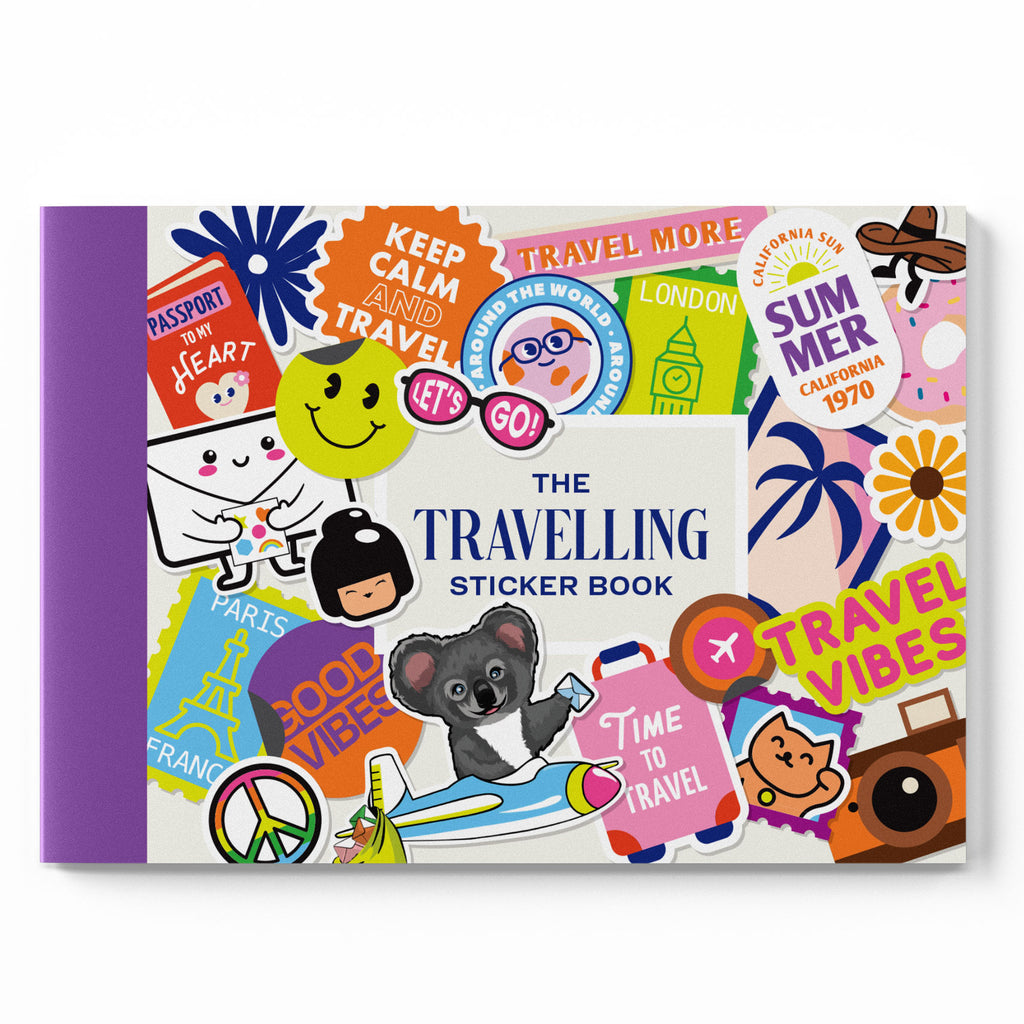 Libro de Stickers para las Niñas en Blanco: Álbum de pegatinas para  coleccionar y pegar con 100 paginas para los niños - motivo : mariquita  genial