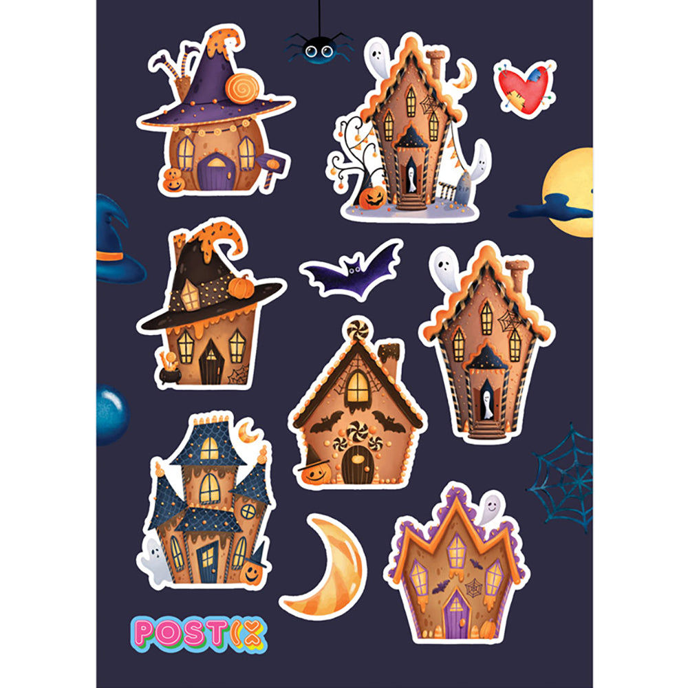 Happy Haunted Houses Stickers