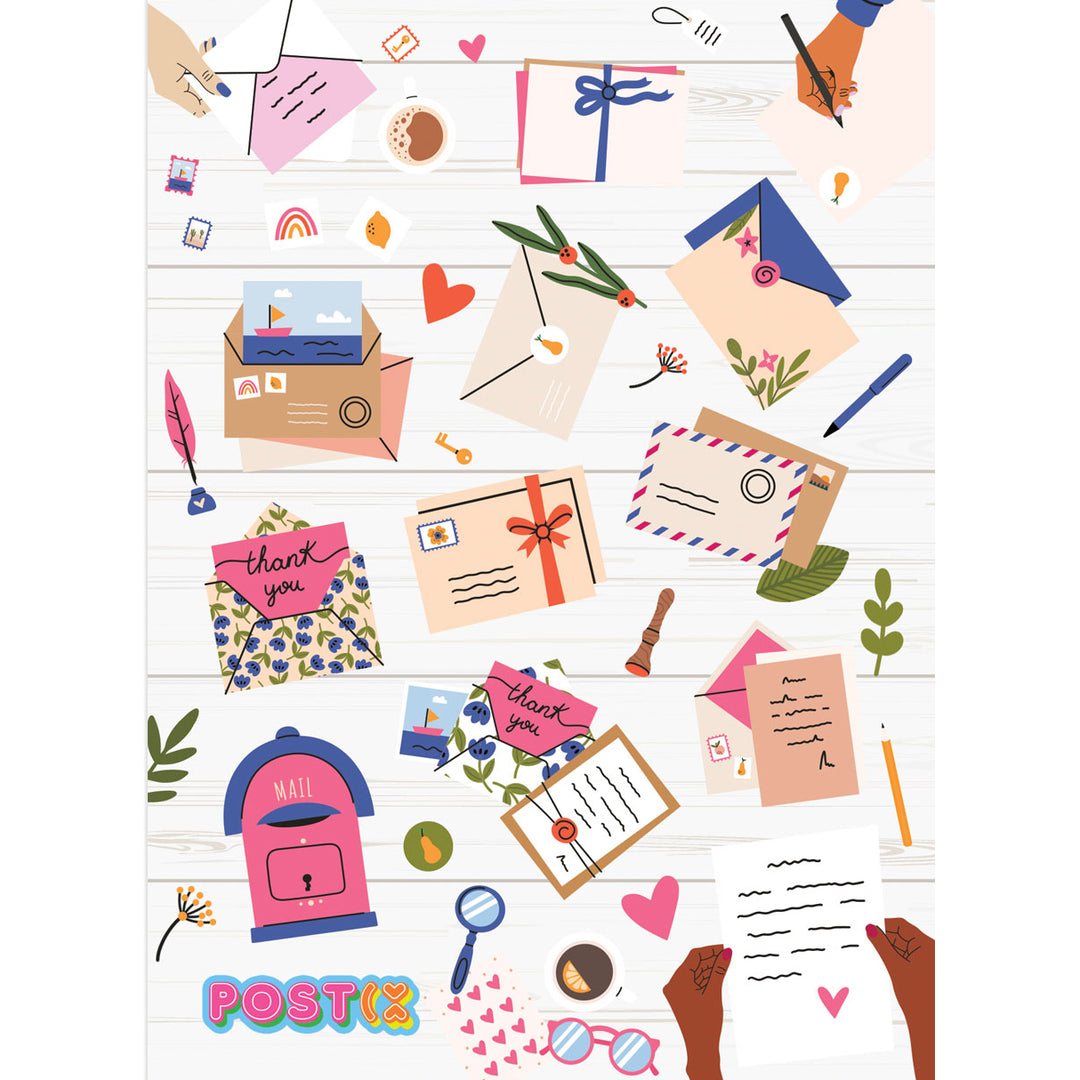 Letter Writing Love Stickers