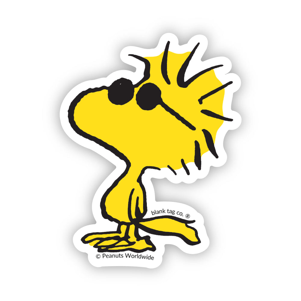 The Peanuts Cool Woodstock Vinyl Sticker Decal