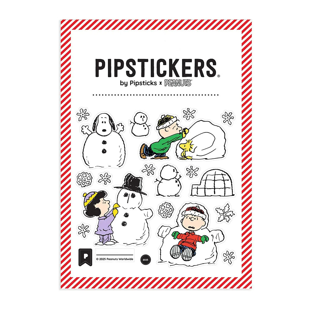 Peanuts Snow Day Stickers