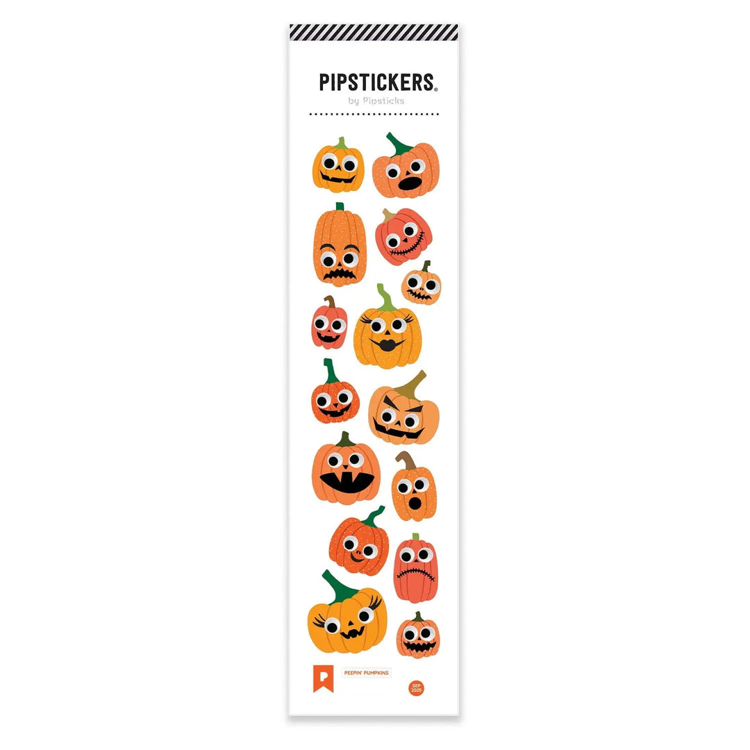 Peeping Pumpkins Googly-Eyed Stickers