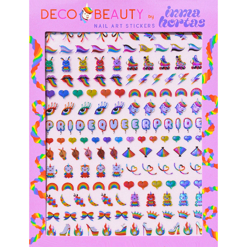 Pretty Pride Nail Art Stickers