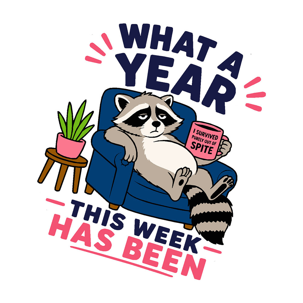 What A Year Vinyl Sticker Decal