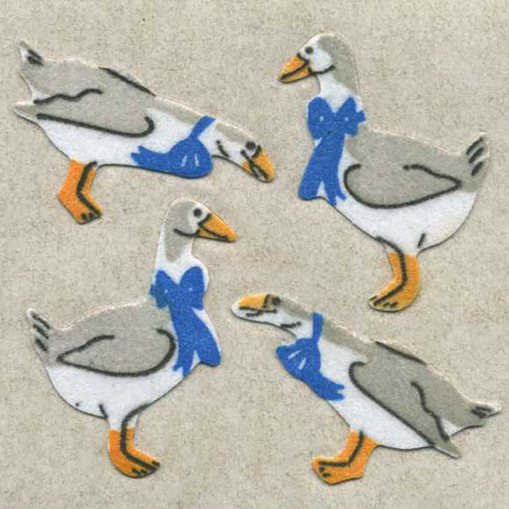 Geese Fuzzy Stickers