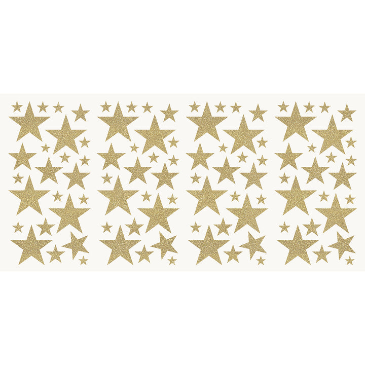 Gold Glitter Twinkle Wall Sticker Decals