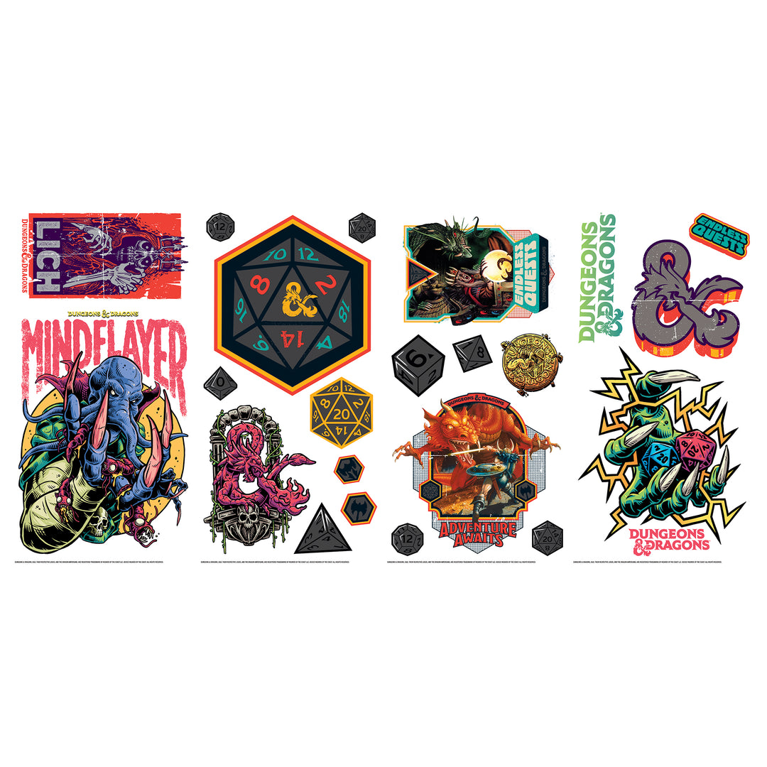 Dungeons And Dragons Wall Stickers