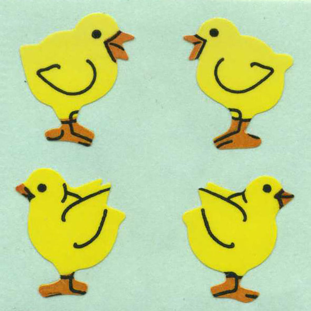 Chicks Paper Stickers
