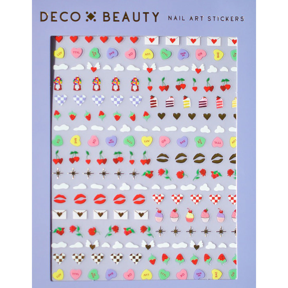 Be Mine Nail Art Stickers