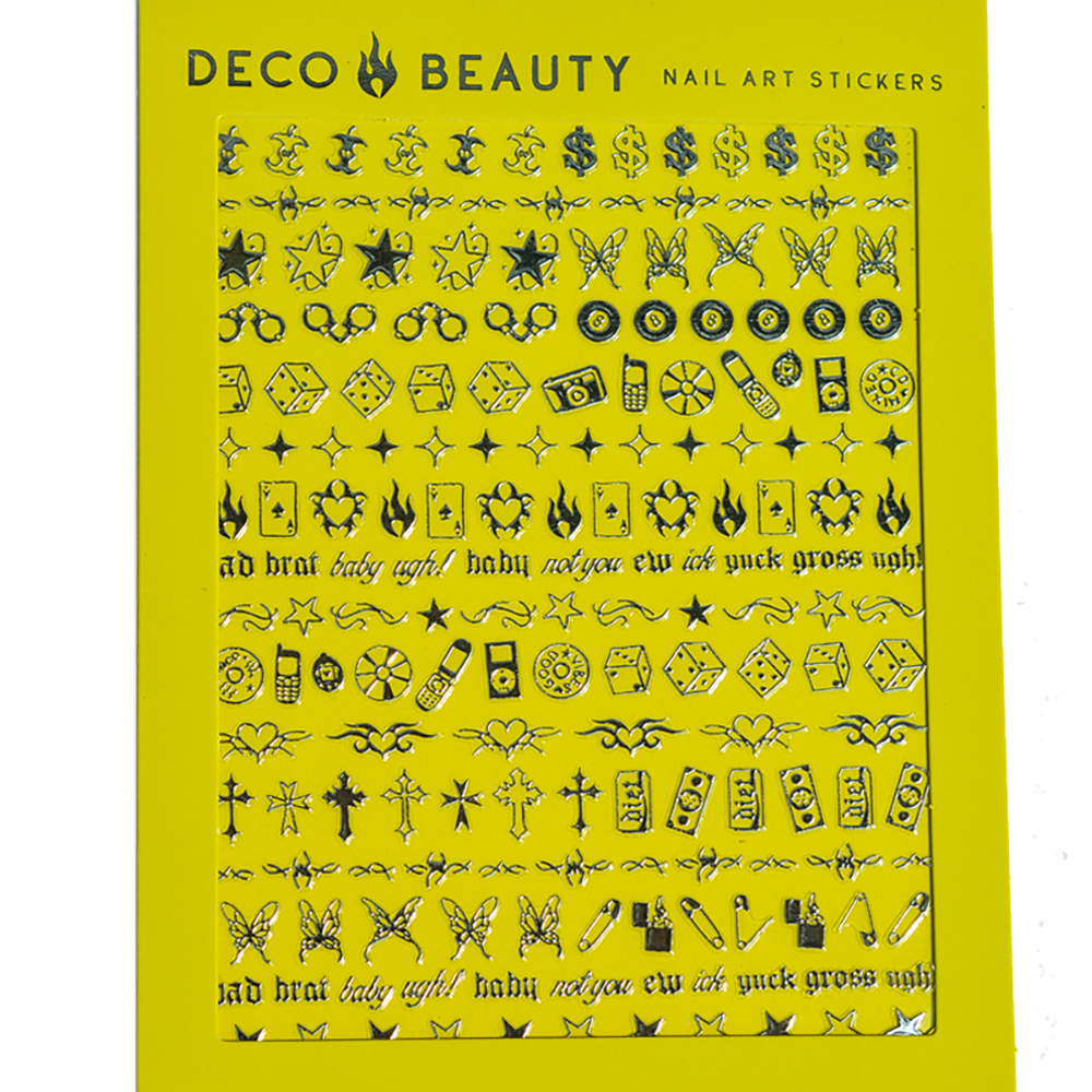 Rotten Nail Art Stickers