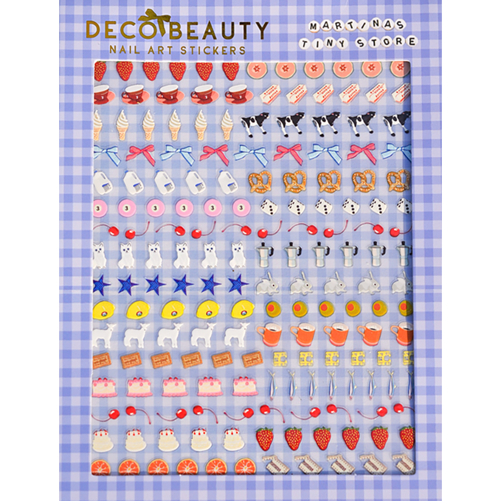 Martina's Tiny Story Homey Nail Art Stickers